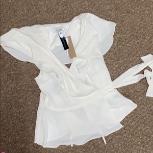 Fancy white blouse
